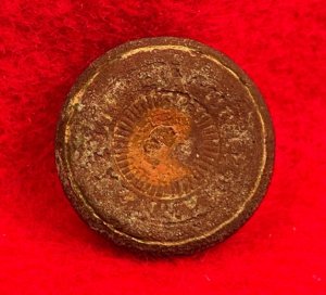 Federal Riflemen Coat Button