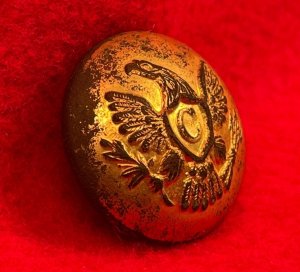 Federal Cavalry Coat Button