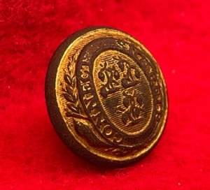 Connecticut State Seal Cuff Button