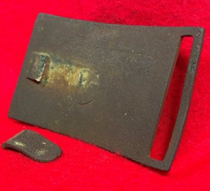 Federal Sword Belt Plate - Broken Tongue Present