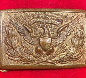 Post-Civil War Federal Sword Belt Plate, Regulation 1874
