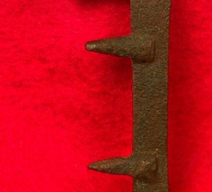 Confederate Standard Frame Buckle Portion with Fixed Tongues