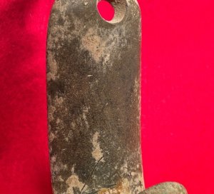Brass Butt Plate for Enfield Musket