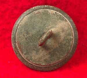 Confederate Artillery Coat Button - Lined A
