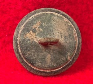 Confederate Artillery Coat Button - Lined A