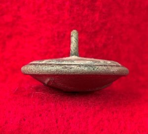 Confederate Artillery Coat Button - Lined A