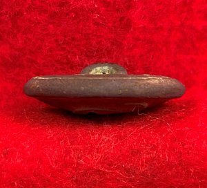 Confederate Infantry Coat Button - Script "I"