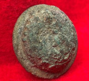 Virginia State Seal "Staff Officer" Coat Button