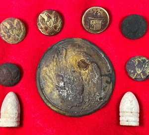 Federal Civil War Relics Recovered Williamsburg, VA