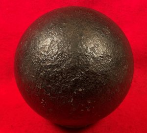 18 Pounder Solid Shot - Revolutionary War - Marked