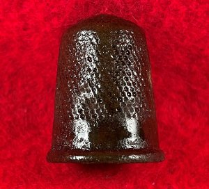 Soldier's Sewing Thimble - Large