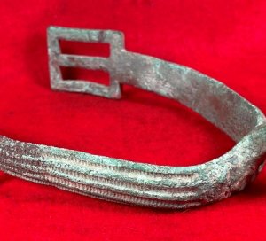 US Officer's "Christmas" Spur Marked "PATENTED DEC 24, 1861."