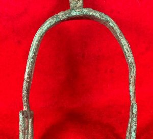 US Officer's "Christmas" Spur Marked "PATENTED DEC 24, 1861."