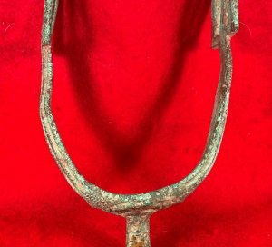 US Officer's "Christmas" Spur Marked "PATENTED DEC 24, 1861."