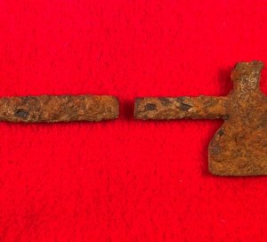 Excavated Miniature Iron Axe