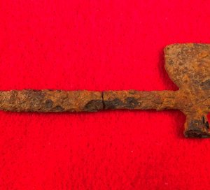Excavated Miniature Iron Axe