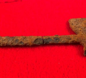 Excavated Miniature Iron Axe