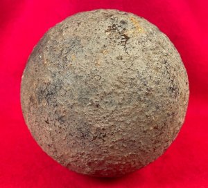 12 Pounder Solid Shot Cannonball