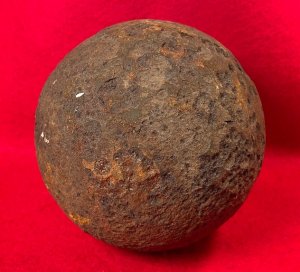 12 Pounder Solid Shot Cannonball