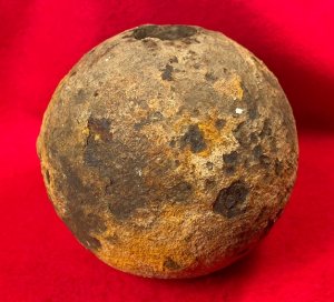 Confederate 12 Pounder Shell Cannonball