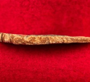 Flattened .58 caliber Three-Ring Bullet
