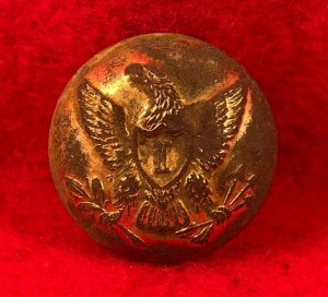 Federal Infantry Overcoat Button