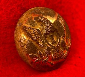 Federal Infantry Overcoat Button