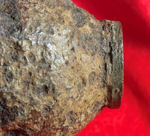 Confederate 2.9-Inch Read-Parrott Case-Shot - Type I