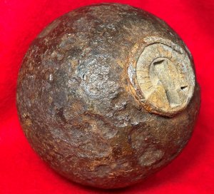 Federal 12-Pounder Case-Shot with Bormann Time Fuze
