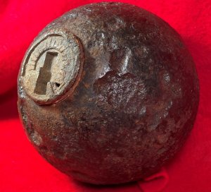 Federal 12-Pounder Case-Shot with Bormann Time Fuze