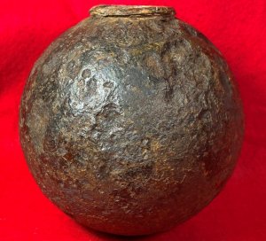 Federal 12-Pounder Case-Shot with Bormann Time Fuze