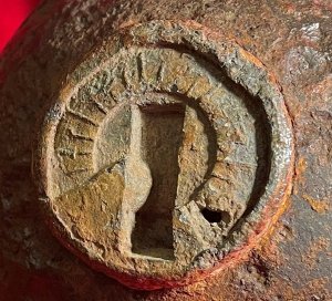 Federal 12-Pounder Case-Shot with Bormann Time Fuze