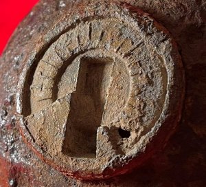 Federal 12-Pounder Case-Shot with Bormann Time Fuze