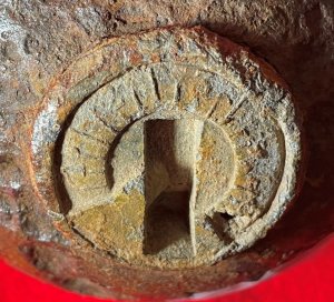 Federal 12-Pounder Case-Shot with Bormann Time Fuze