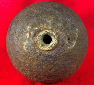 Pre-Civil War British 12-Pounder Shell 