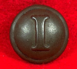 Confederate Infantry Coat Button - Block I