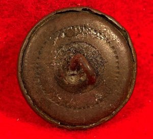 Confederate Infantry Coat Button - Block I