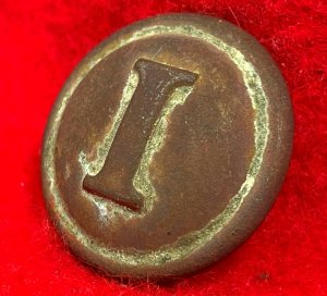 Confederate Infantry Coat Button - Richmond Backmark