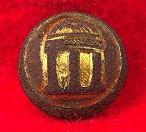 Georgia State Seal Cuff Button