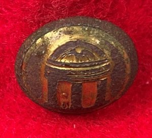 Georgia State Seal Cuff Button