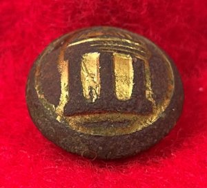 Georgia State Seal Cuff Button