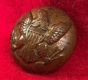 Federal General Service Coat Button
