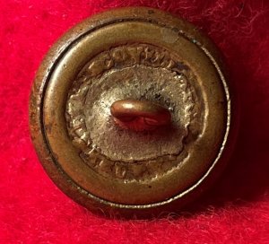 Federal General Service Coat Button