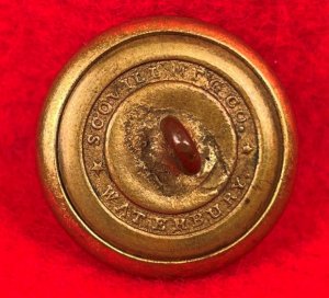 Vermont State Seal Coat Button