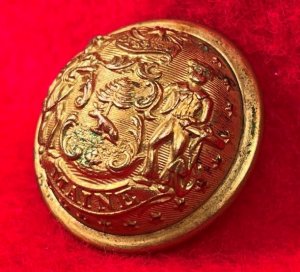 Maine State Seal Coat Button