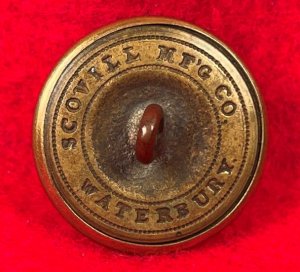 Maine State Seal Coat Button