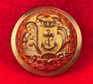 Rhode Island State Seal Coat Button