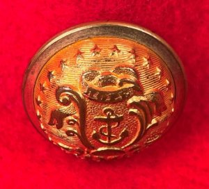 Rhode Island State Seal Coat Button