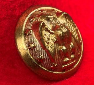 Confederate Staff Officer Coat Button - 24mm