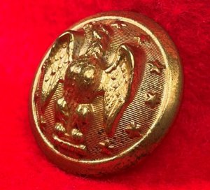 Confederate Staff Officer Coat Button - 24mm